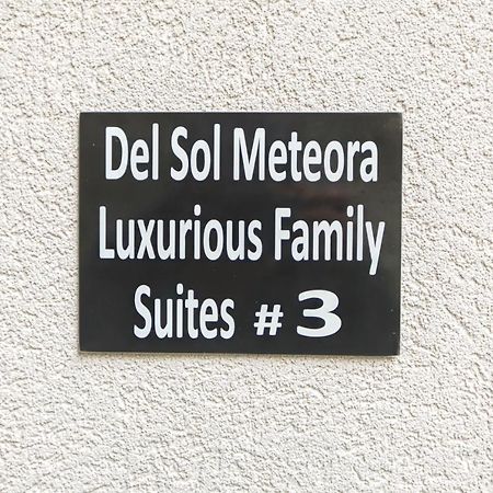 Del Sol #3 Meteora Luxurious Family Suites Kalambaka Exterior foto